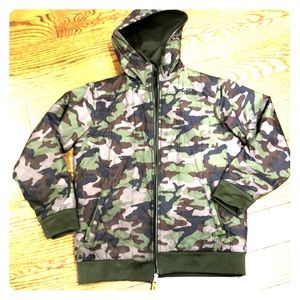 North Face Reversible camo Jacket